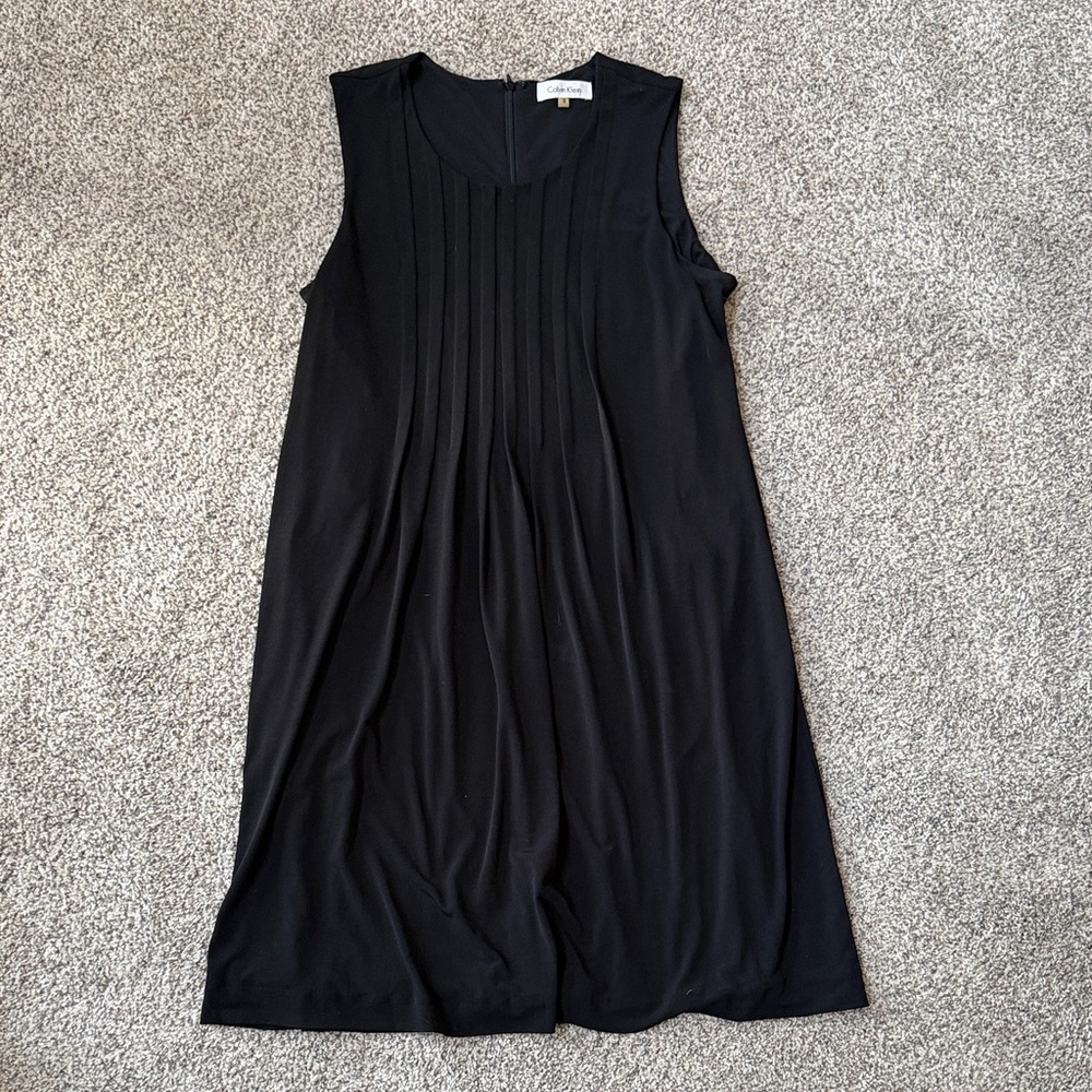 Calvin Klein Black Midi Dress